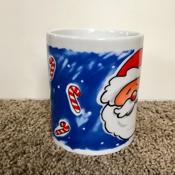 Porcelain Christmas Santa Coffee & Tea Mug - Picture 6 of 7